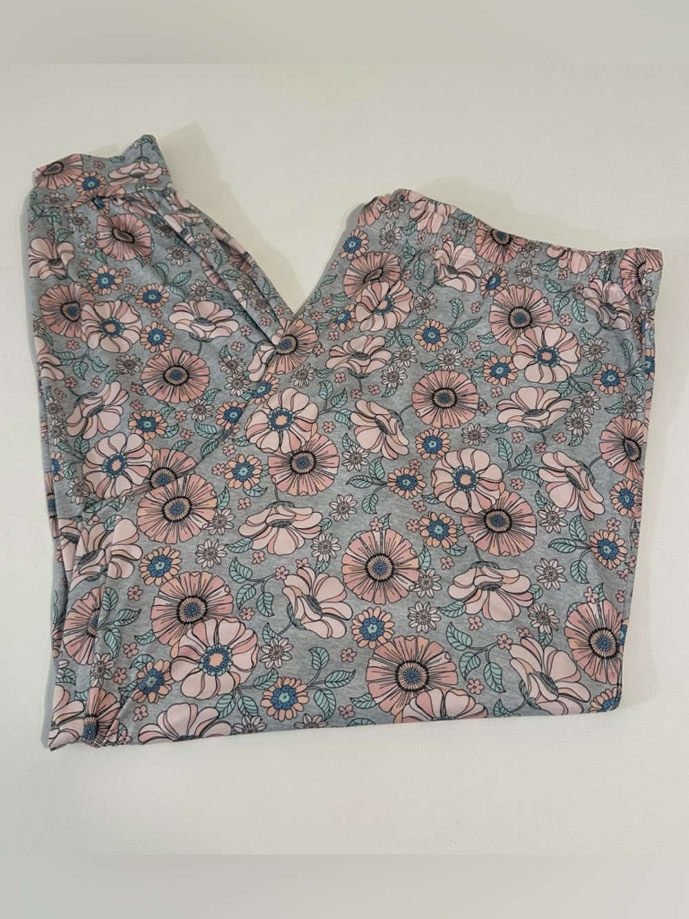 YARN & SEA - WOMENS FLORAL PAJAMA LOUNGEWEAR JOGGER PANTS